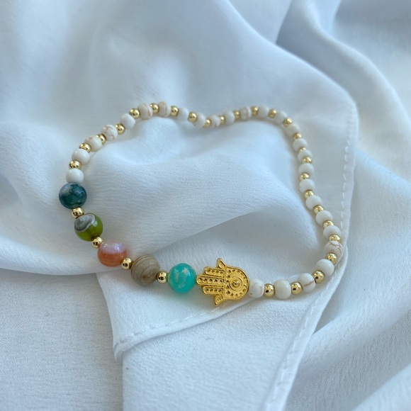 Chakra Bracelet With Gemstones - Picture 2 of 4